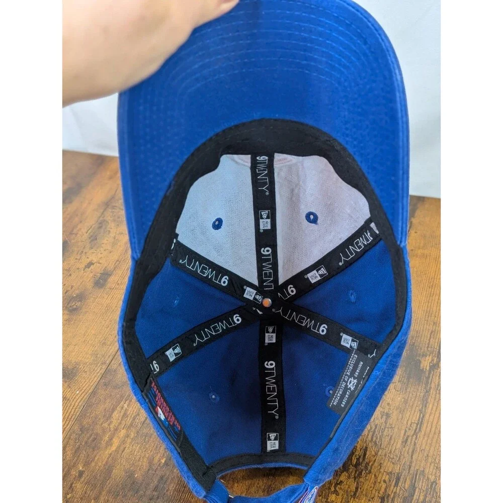 Chicago Cubs MLB Blue New Era 9Twenty Adjustable Strapback Hat